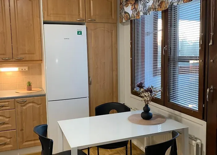 Cozy 2br Ka64 With Sauna Lägenhet Uleåborg